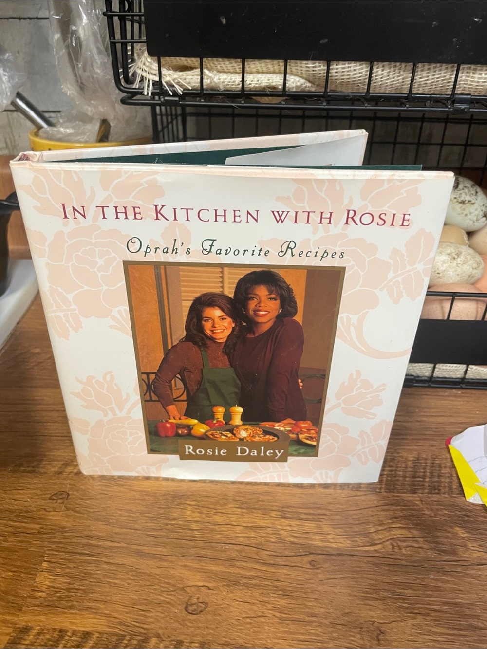In the Kitchen with Rosie - White & Pink Cookbook
